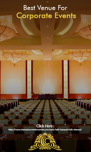 An Image Showing The Modern and Spacious Hall Arranged For Corporate Event.