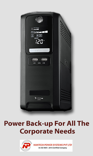 Image of Uninterrupted Power Supply - Backup Power UPS For All Corporate Needs Isolated On Grey Background.